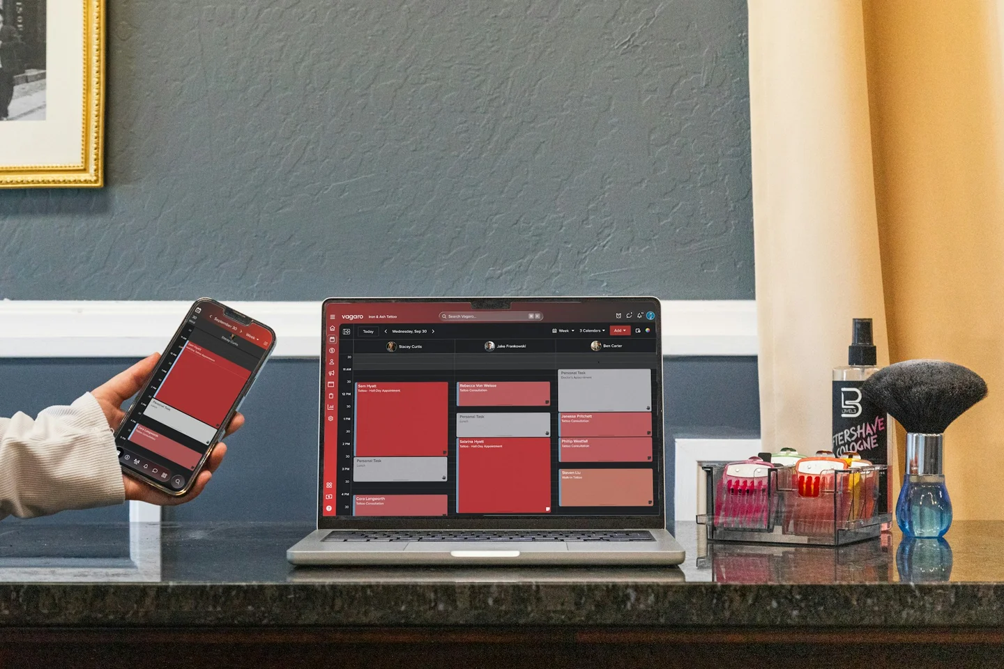 Business workflow and automation — visual atmosphere